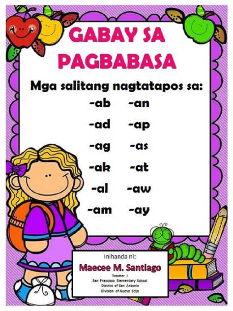 mga salitang nagtatapos sa a